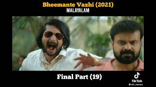 Bheemante Vazhi Last scene malayalam 2021 [upl. by Aneral]