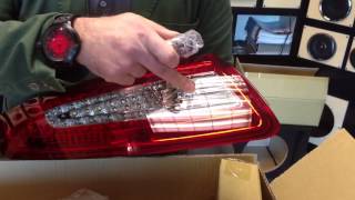 Porsche Carerra Turbo GT2 GT3 997 911 LED Tail Light Conversion Unboxing Video [upl. by Gabriella717]