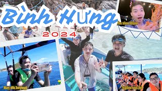 Trở lại Đảo BÌNH HƯNG vào mùa hè 2024 tắm biển thỏa thích hải sản tươi ngon bay Dù lượn siêu đỉnh [upl. by Fari]