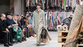 Etro  Fall Winter 20232024  Menswear [upl. by Hgielrac]