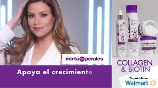 Mirta de Perales Collagen Biotin HairGrowth HairCareTips [upl. by Shargel]