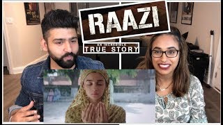 Raazi Trailer Reaction  Alia Bhatt Vicky Kaushal  RajDeepLive [upl. by Erlin668]