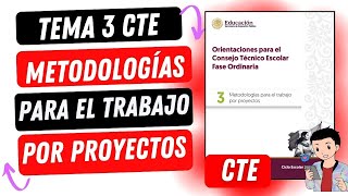 PASO A PASO TEMA 3 METODOLOGÍAS PARA EL TRABAJO POR PROYECTOS [upl. by Nodnal]