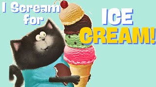 Splat the Cat  I Scream for Ice Cream l KIDS READ BOOKS ALOUD [upl. by Onileva778]