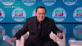 Crozza Berlusconi quotGrazie a me da oggi puoi costruirti una casa sullEtna con vista magmaquot [upl. by Pierrette95]