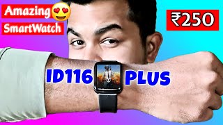 id116 plus smartwatch unboxing amp review ₹200300⚡sasti smartwatch💥 by unboxing rim [upl. by Jola]