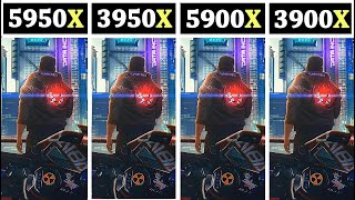 Ryzen 9 3900X vs 5900X vs 3950X vs 5950X  4K Ultrawide 1440P 1080P [upl. by Mohun]