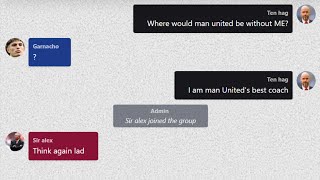 If Manchester united had a group chat [upl. by Yramesor743]