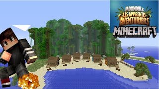 MOUNDIR ET LES APPRENTIS AVENTURIERS MINECRAFT 2  EPISODE 1  AVENTURE SURVIE  TELEREALICRAFT [upl. by Heimlich188]