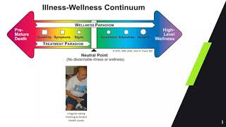 Typical Transformation Journey using the Illness Wellness Continuum concept [upl. by Atnad]