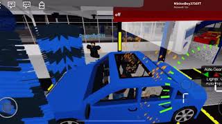 Roblox NASCAR CarWash Location 1 [upl. by Miah]