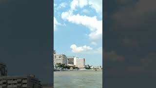 Tourists give it a thumbs up view of chao phraya river in bangkok 🇹🇭 [upl. by Wesley392]