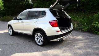 2011 BMW X3  WINDING ROAD Quick Drive [upl. by Aronoel]