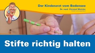 Stifte richtig halten  Der Kinderarzt vom Bodensee [upl. by Llerrej]