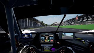 ACC Monza Ferrari 296 GT3 Track Guide Hotlap  Telemetry [upl. by Sontich]