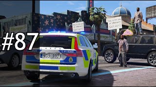 SVENSK POLIS I GTA 87 TRAFIKPOLIS [upl. by Beebe]