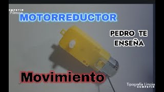 Motorreductor  2025  Relacionalo con MoviMientO en los ProyeCtos de RoboticA Domótica etc [upl. by Buzz]