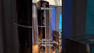 AudioAdvice Live 2024 mcintoshlabs XRT21K [upl. by Aisilef690]