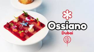 A cena da OSSIANO ⭐️ 1 Stella Michelin a Dubai dello Chef Gregoire Berger [upl. by Nessa]