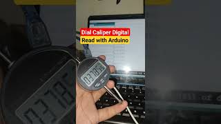 dial gauge caliper digital read data on arduino dialgauge electronic caliper indicators [upl. by Madelene425]