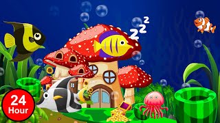 5 Minute Miracle for PEACEFUL Baby Sleep FISH lullaby 004 [upl. by Heiner]