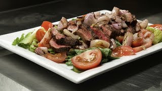 Saveurs de l’Île  Bavette de flanchet avec salade [upl. by Loella]