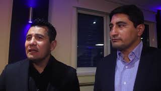 UNSEEN INTERVIEW Boxing legends Barrera and Morales together in the UK for the first time [upl. by Darsey]