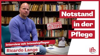 Notstand in der Pflege Interview mit Intensivpfleger Ricardo Lange [upl. by Nata]