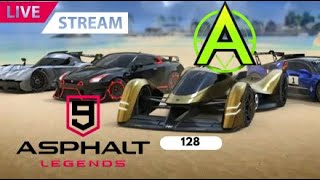 Asphalt 9 Legends 128 Live Stream Try To Play For 12 Hours [upl. by Novrej]