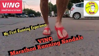 First RunFirst Impressions VING ELITE 100 K running sandal [upl. by Pogue]