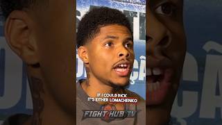 Shakur Stevenson CALLS OUT Lomachenko amp Zepeda if Gervonta doesn’t fight him [upl. by Feer]