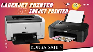 Inkjet Printers vs LaserJet Which is the Better Choice UrduHindi I best printers 2024 [upl. by Mushro]