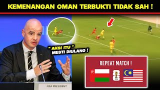 Goal Harimau Malaya Disahkan FIFA  Aksi Oman vs Malaysia Bakal DI ULANG [upl. by Shafer]