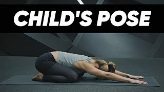 How to do Childs Pose stretch  Yoga [upl. by Collimore]