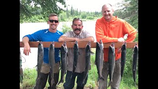 2017 Alaska Fishing Trip  Kenai River Ninilchik  Cook Inlet [upl. by Ardnuasak]