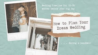 Wedding Planning Timeline 1216 Months [upl. by Mitzi]