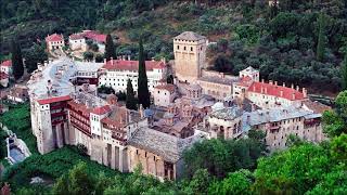 Mount Athos Bells of Hilandar Monastery 1 [upl. by Lanahtan]