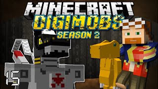 Minecraft DIGIMOBS SEASON 2 EP 15  I Have a VirusAgain [upl. by Puritan]