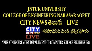 JNTUK UNIVERSITY COLLEGE OF ENGINEERING speCSEr2k22 NARASARAOPET [upl. by Aniroc]