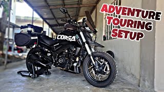 DOMINAR 400 UG TOURING SETUP BY SIRTROY  CORSA MOTORCYCLE TIRES PHILIPPINES [upl. by Tingey]