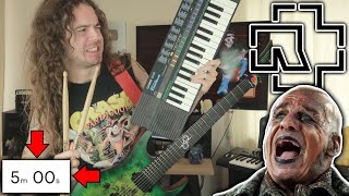 Making A RAMMSTEIN Song In 5 Minutes Speedrun [upl. by Ellyn315]