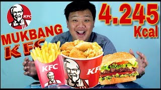 MUKBANG 4245 kcal KFC  EATING SHOW [upl. by Durtschi]