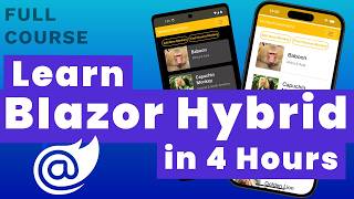 Learn Blazor Hybrid  Full Course for Beginners  Build crossplatform apps in C [upl. by Calysta54]