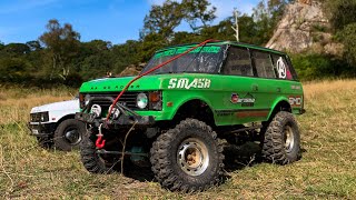 Carisma Range Rover Rc cars at Habberley Valley [upl. by Croom]