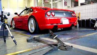 Ferrari F355 Power Check [upl. by Oirretno]