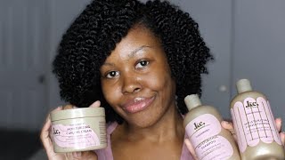 WASH amp STYLE W KERACARE CURL ESSENCE  Demo amp Review  Linda Lynn [upl. by Peh]