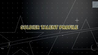 IPPSA R3 Demonstration Soldier Talent Profile [upl. by Langill]