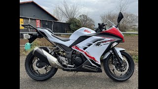 Ninja250 EX250L 2013年式 ノーマル エンジン始動 空吹かし 排気音 エンジン音 エキゾーストサウンド [upl. by Alket]