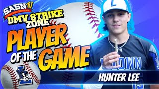 DMV Strike Zone Interviews Leonardtowns Hunter Lee [upl. by Telimay]