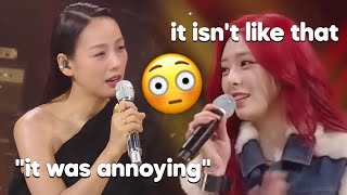 lee hyori being annoyed because of yuna [upl. by Deeann]